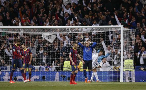 La delusione del Barça. Reuters